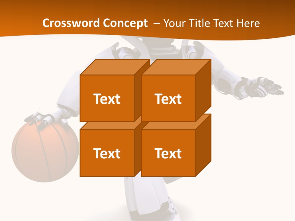 Render Sport Dribble PowerPoint Template