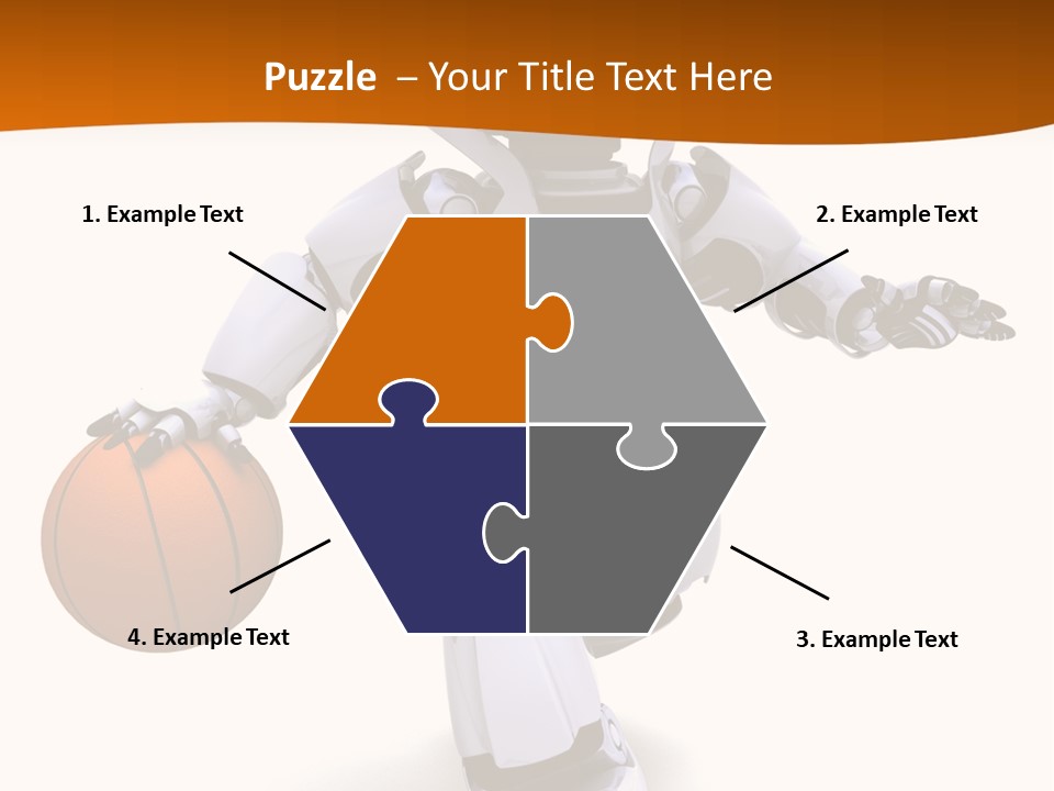 Render Sport Dribble PowerPoint Template