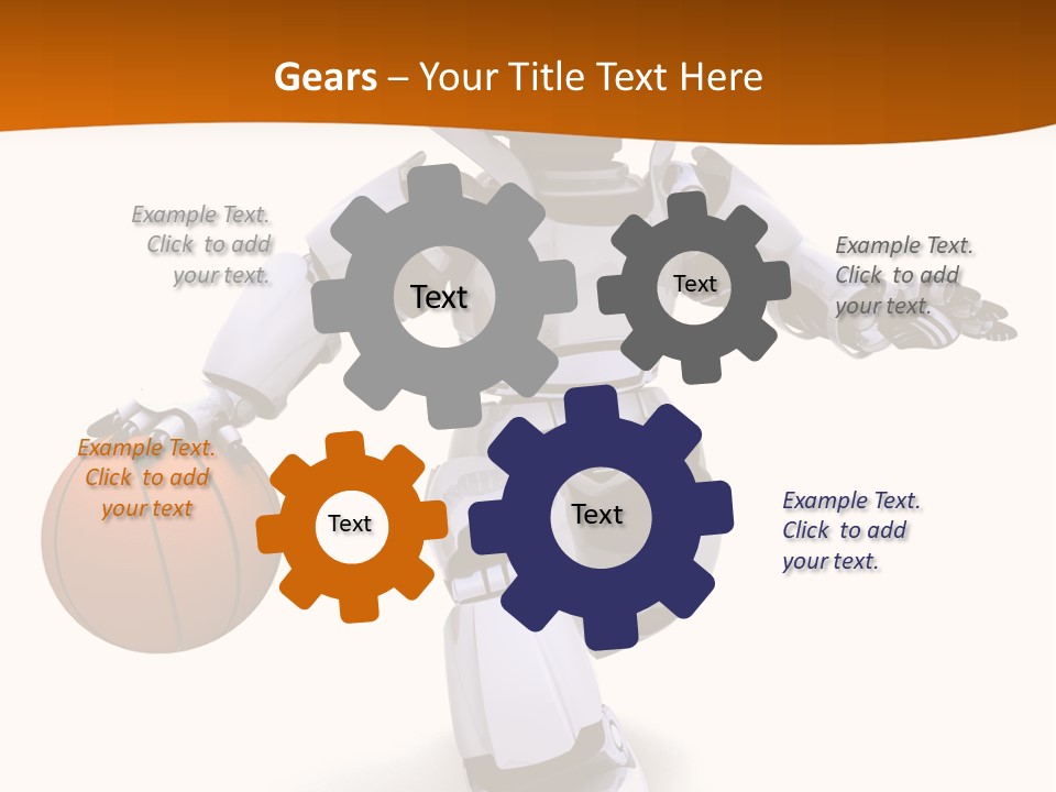 Render Sport Dribble PowerPoint Template