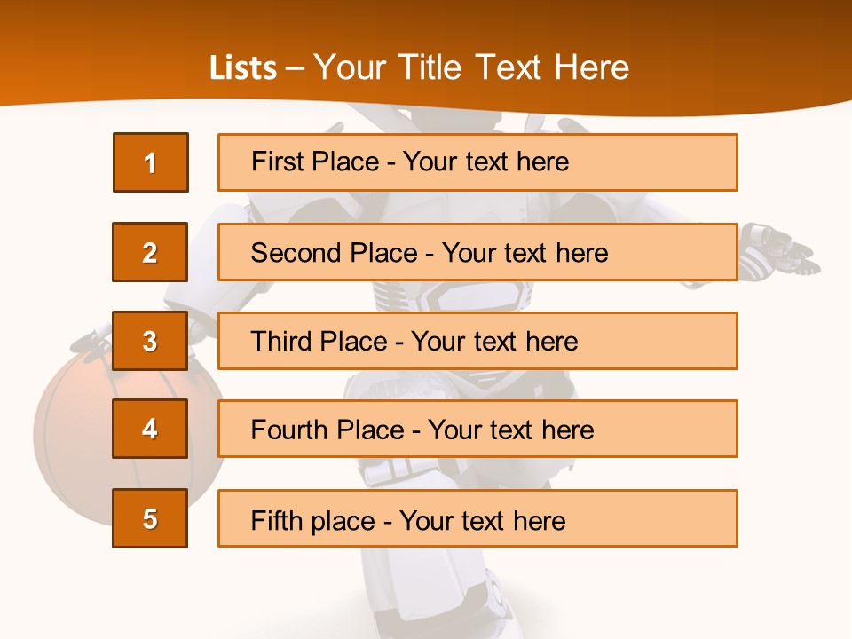 Render Sport Dribble PowerPoint Template