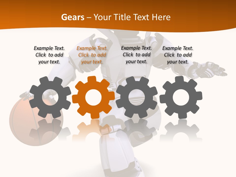 Render Sport Dribble PowerPoint Template