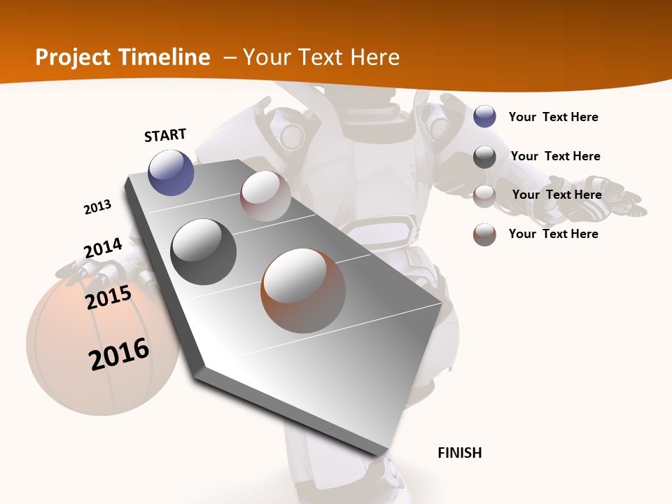Render Sport Dribble PowerPoint Template