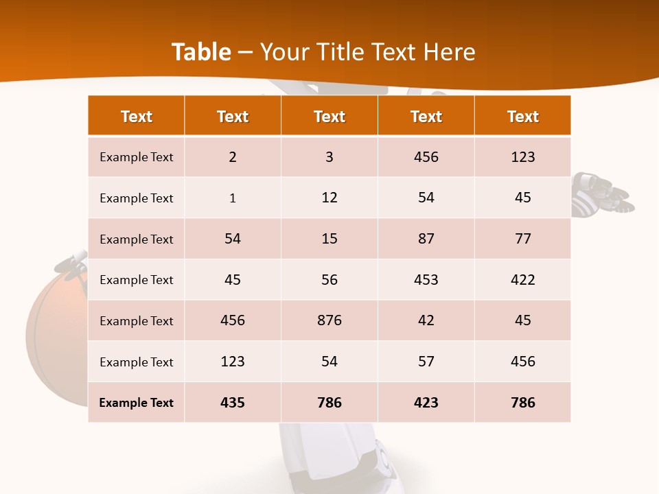 Render Sport Dribble PowerPoint Template