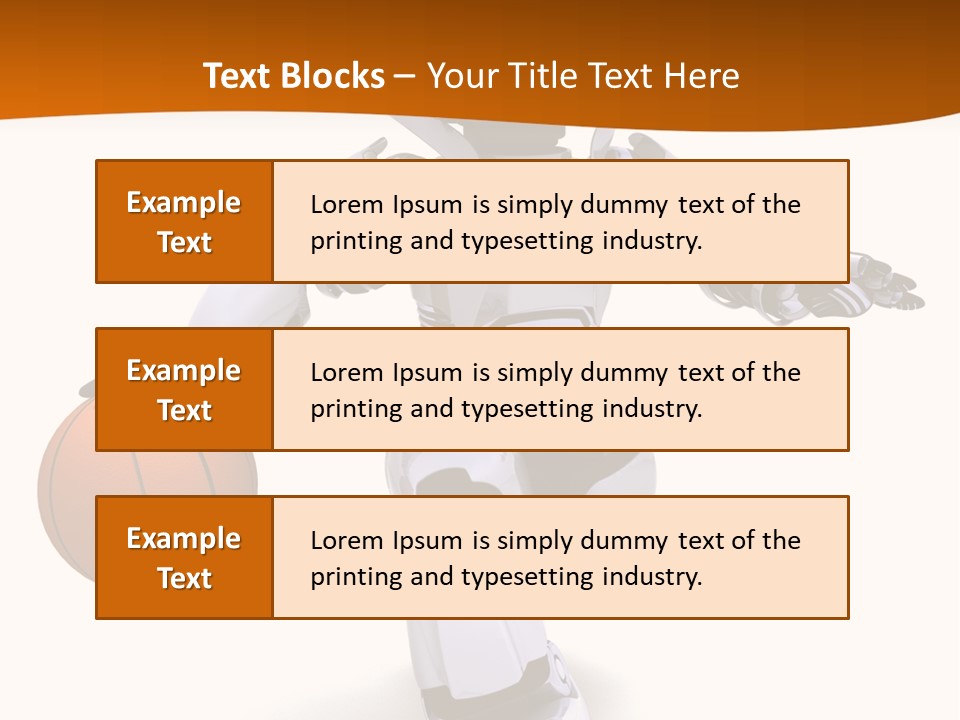Render Sport Dribble PowerPoint Template