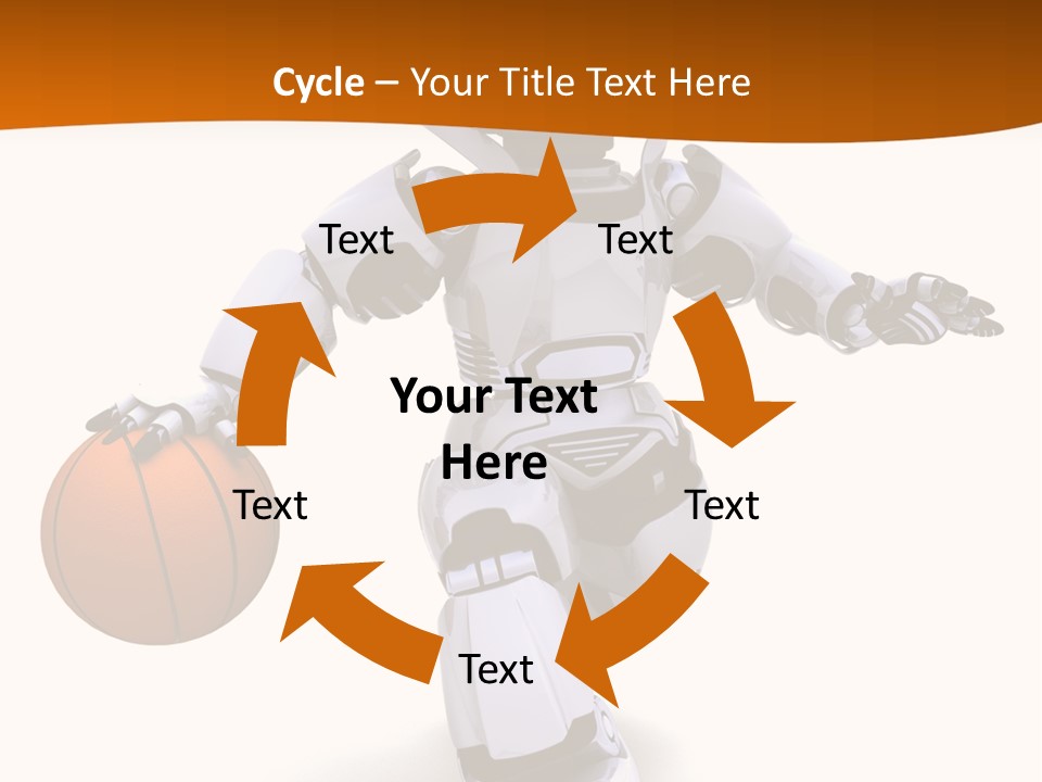 Render Sport Dribble PowerPoint Template