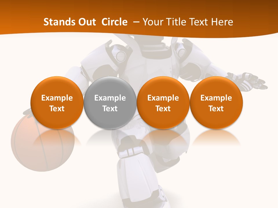 Render Sport Dribble PowerPoint Template