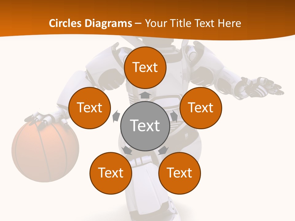 Render Sport Dribble PowerPoint Template