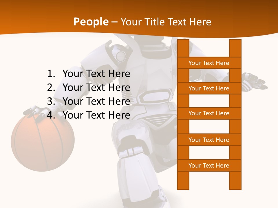 Render Sport Dribble PowerPoint Template
