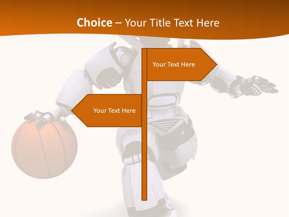 Render Sport Dribble PowerPoint Template