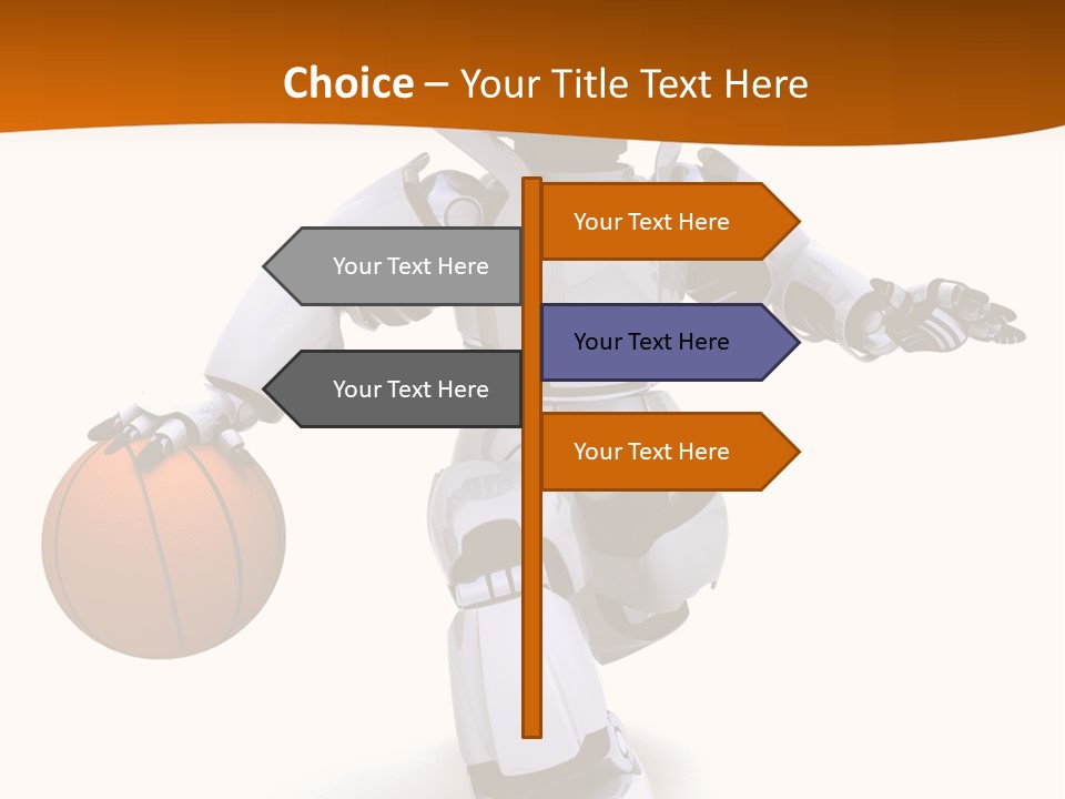Render Sport Dribble PowerPoint Template
