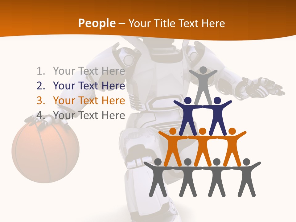 Render Sport Dribble PowerPoint Template