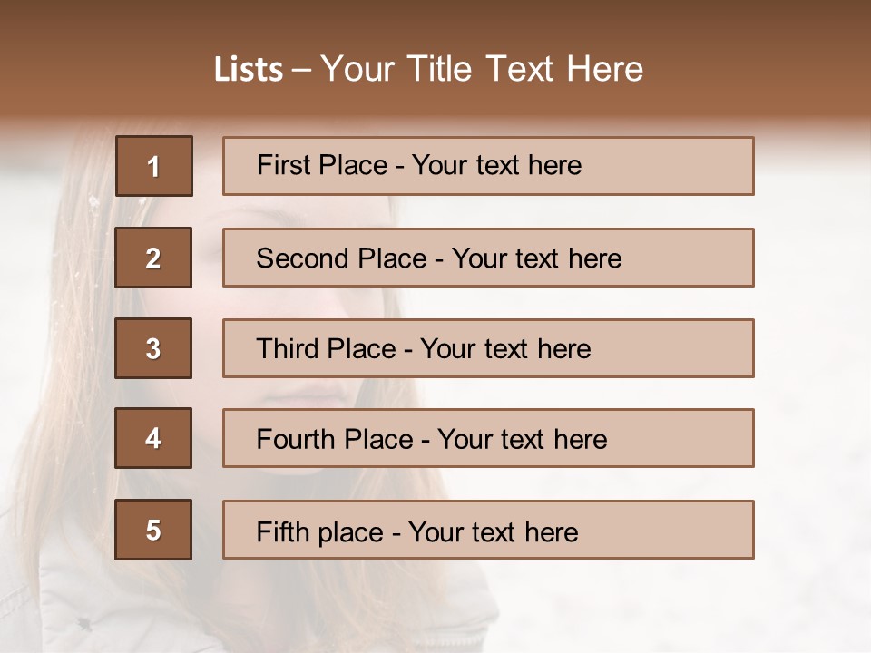 Hair New Year PowerPoint Template