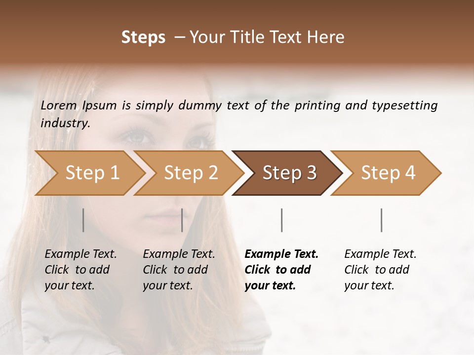 Hair New Year PowerPoint Template