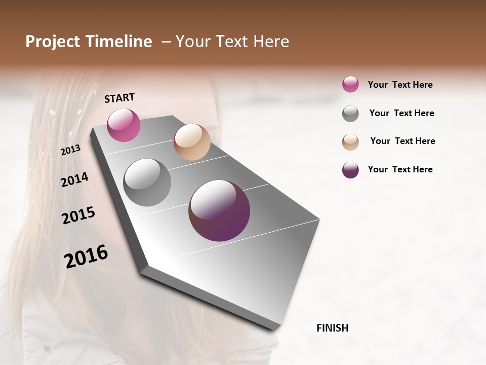 Hair New Year PowerPoint Template