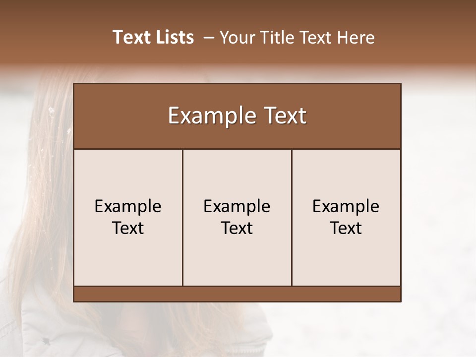 Hair New Year PowerPoint Template