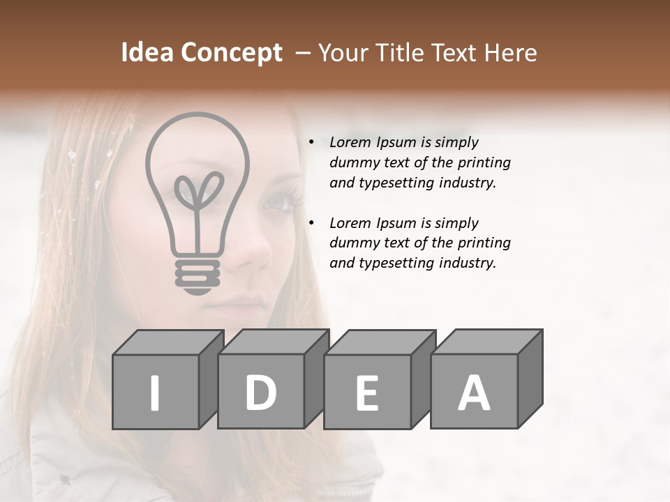 Hair New Year PowerPoint Template