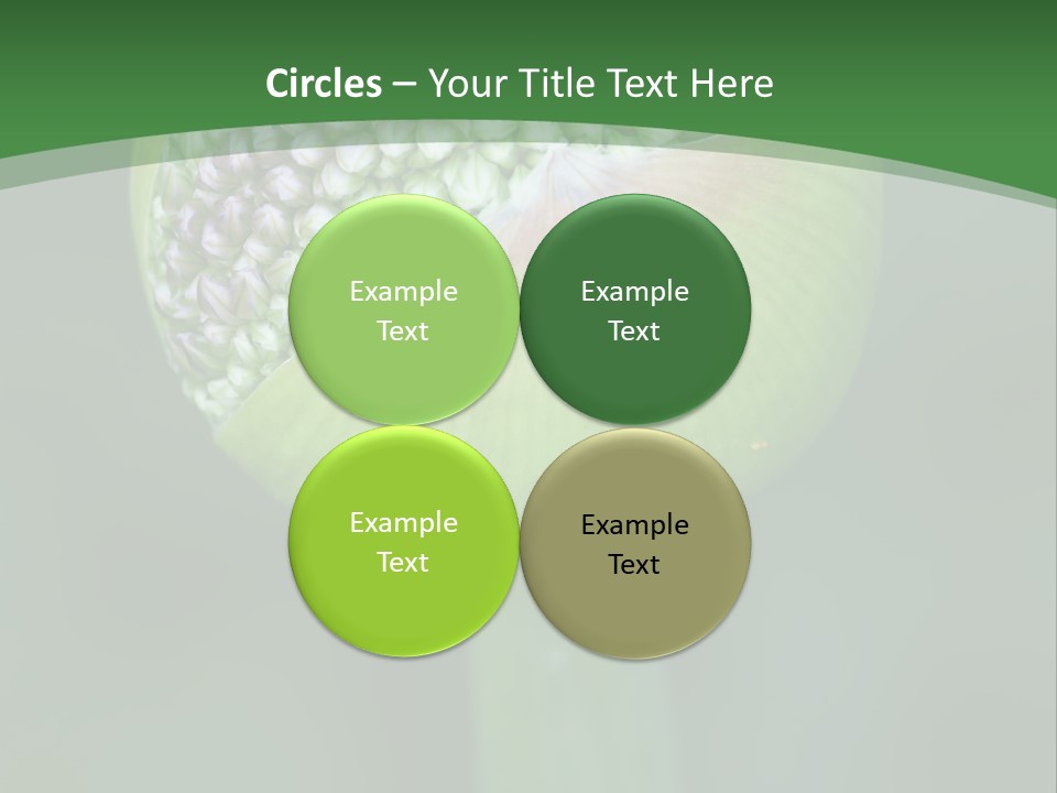 Background Christophy Horticulture PowerPoint Template