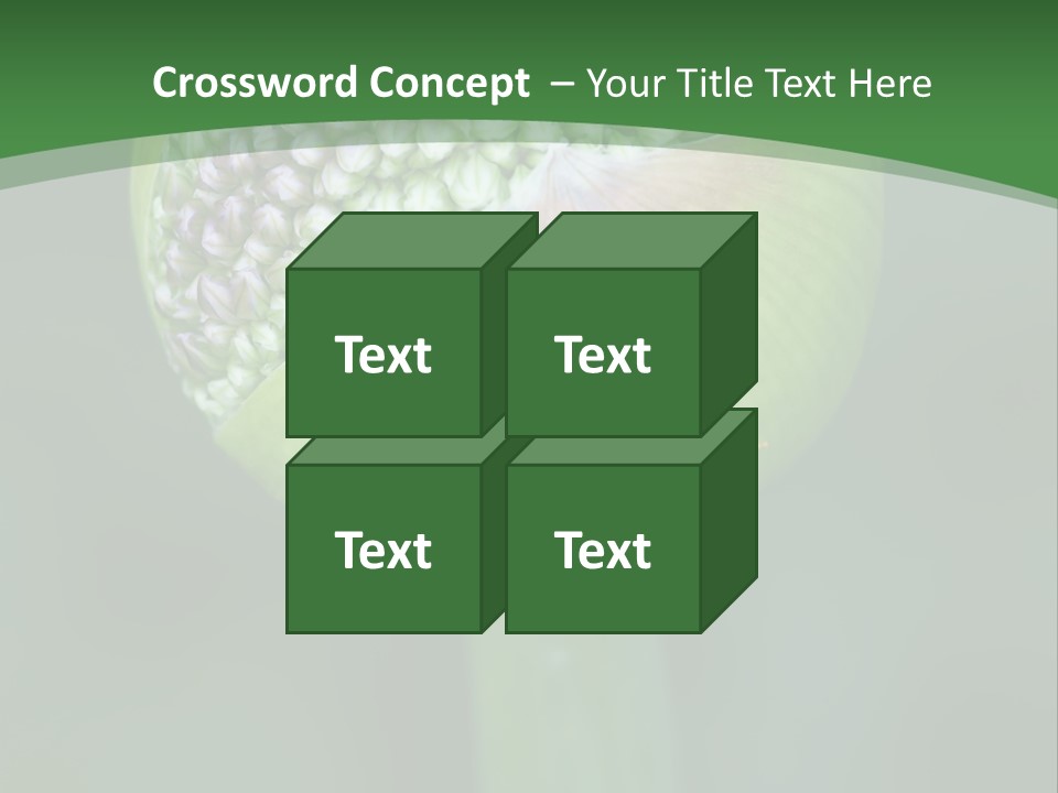 Background Christophy Horticulture PowerPoint Template