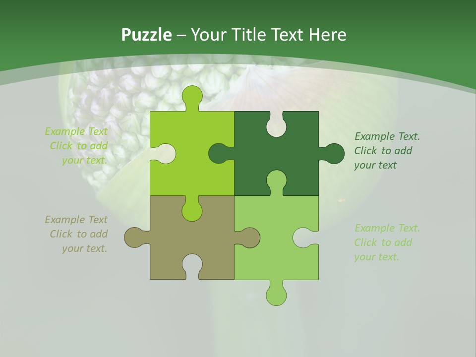 Background Christophy Horticulture PowerPoint Template