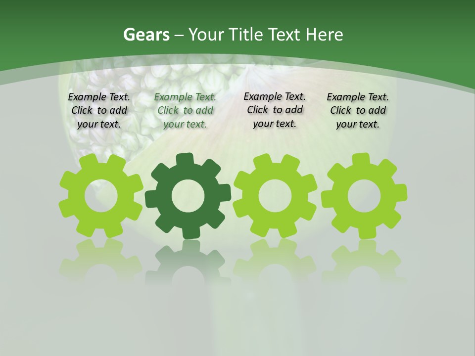 Background Christophy Horticulture PowerPoint Template