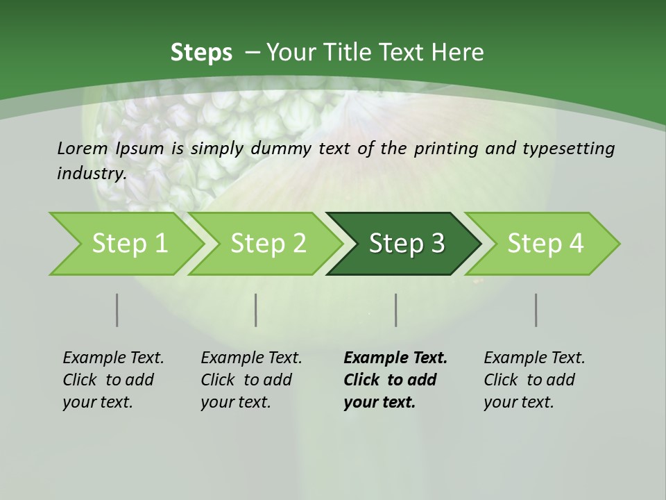 Background Christophy Horticulture PowerPoint Template