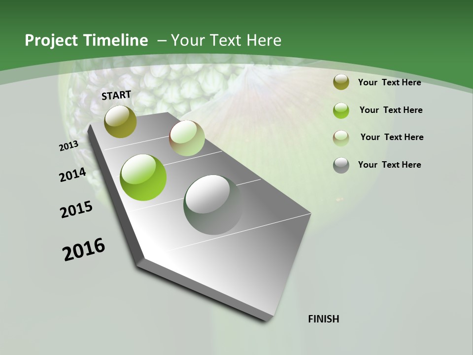 Background Christophy Horticulture PowerPoint Template