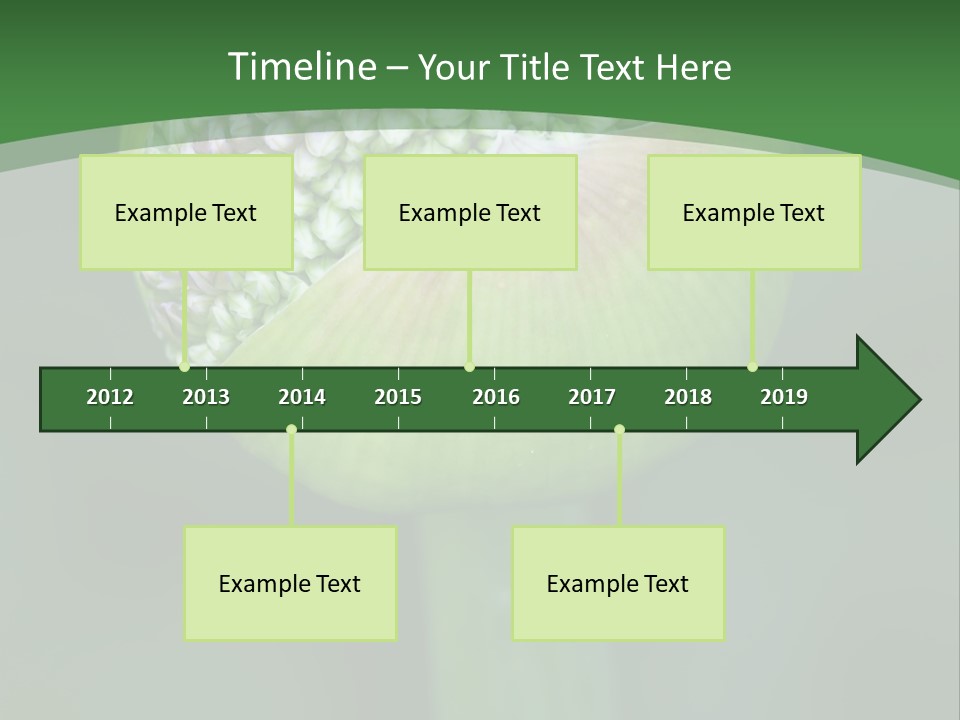 Background Christophy Horticulture PowerPoint Template