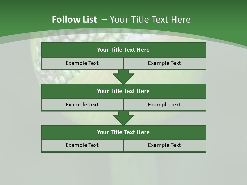 Background Christophy Horticulture PowerPoint Template