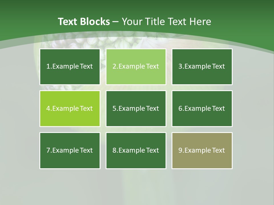 Background Christophy Horticulture PowerPoint Template