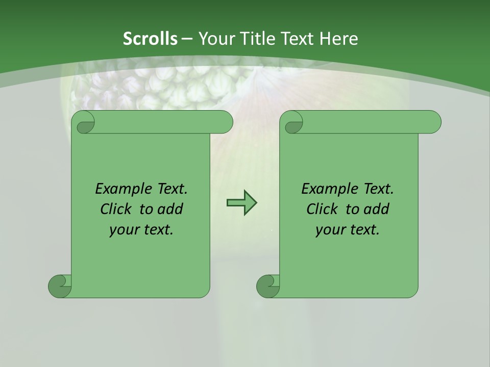 Background Christophy Horticulture PowerPoint Template