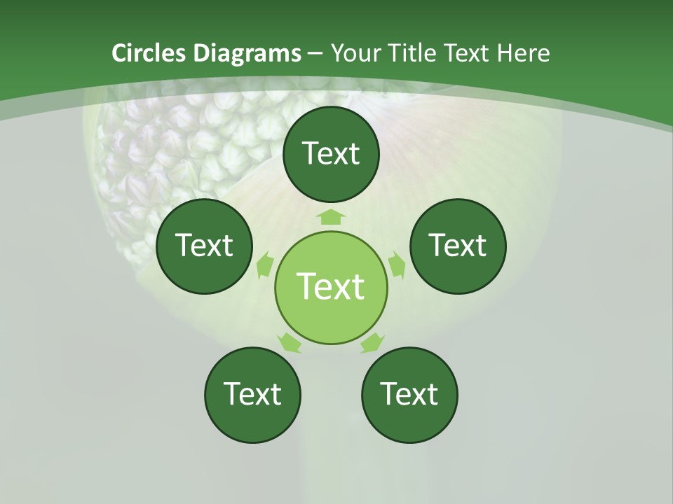 Background Christophy Horticulture PowerPoint Template