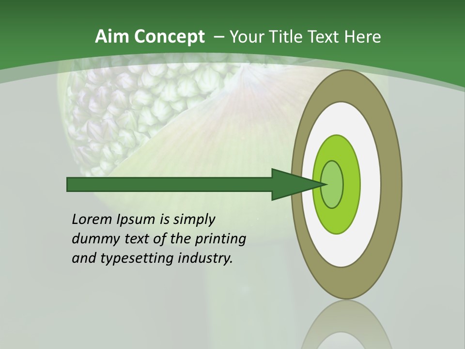 Background Christophy Horticulture PowerPoint Template
