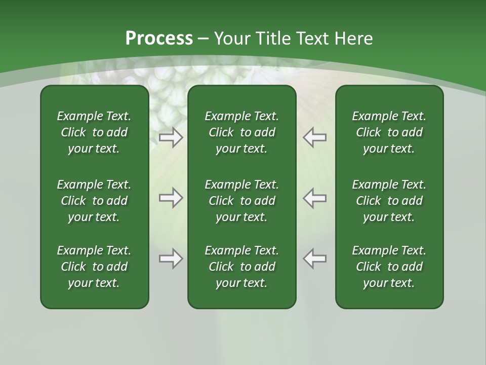 Background Christophy Horticulture PowerPoint Template