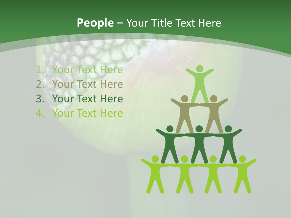 Background Christophy Horticulture PowerPoint Template