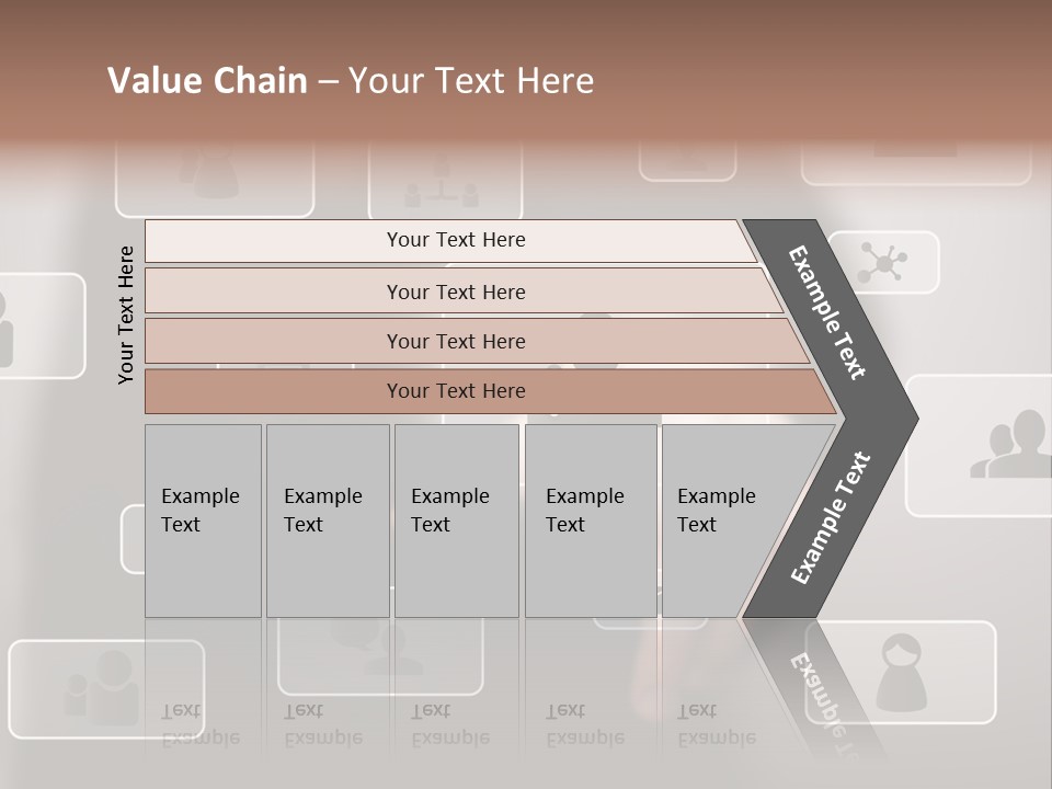 Network Icon Media PowerPoint Template