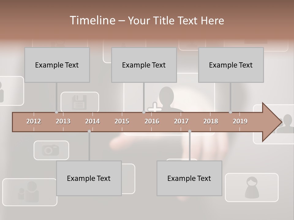Network Icon Media PowerPoint Template