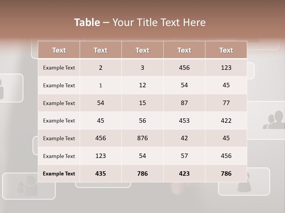 Network Icon Media PowerPoint Template