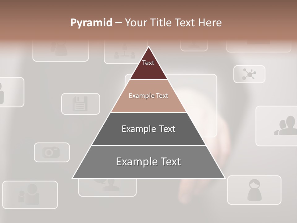 Network Icon Media PowerPoint Template