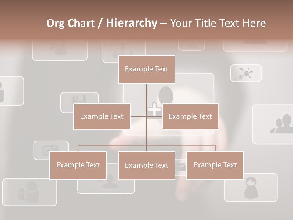 Network Icon Media PowerPoint Template