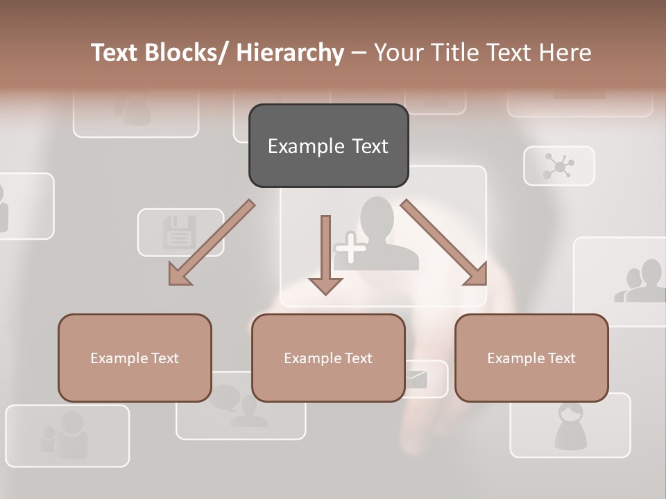 Network Icon Media PowerPoint Template