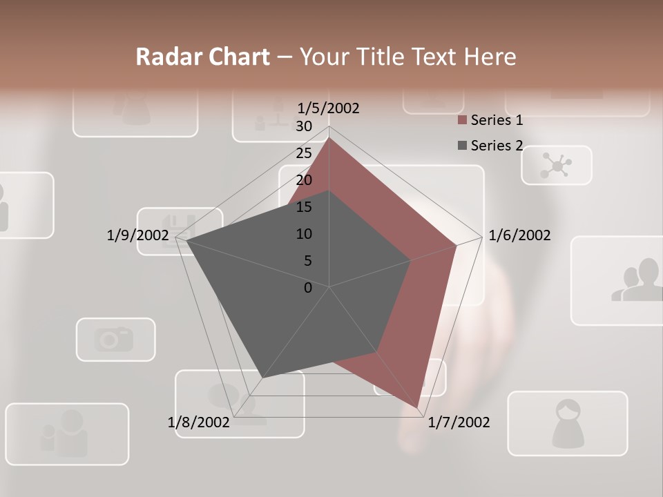 Network Icon Media PowerPoint Template