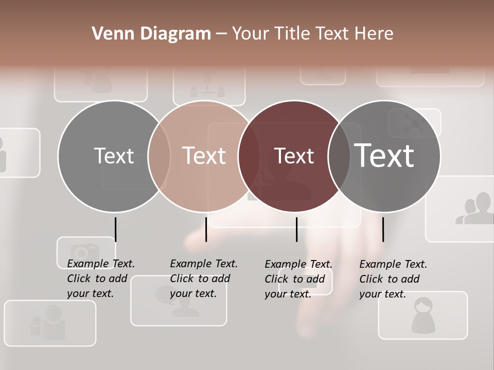 Network Icon Media PowerPoint Template