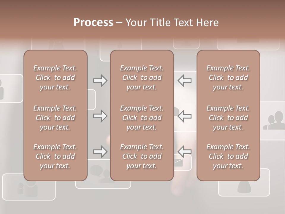 Network Icon Media PowerPoint Template