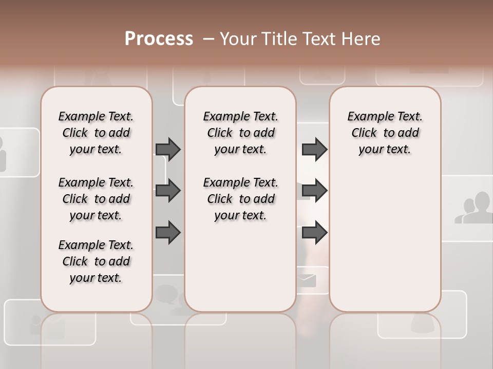 Network Icon Media PowerPoint Template