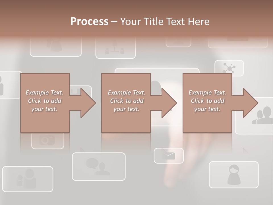 Network Icon Media PowerPoint Template