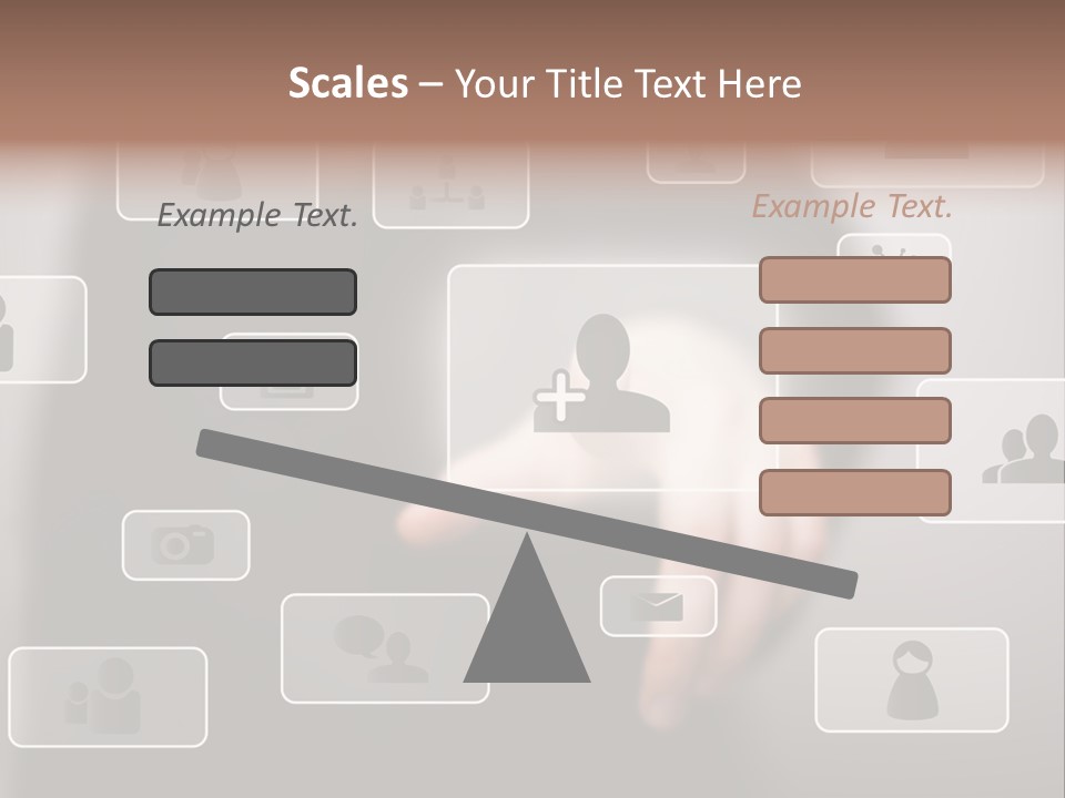 Network Icon Media PowerPoint Template
