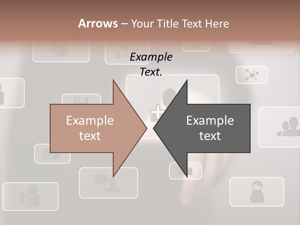 Network Icon Media PowerPoint Template