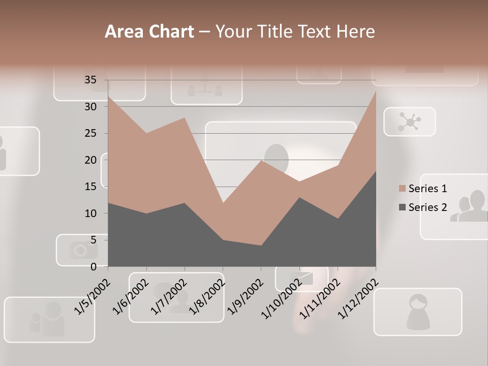 Network Icon Media PowerPoint Template