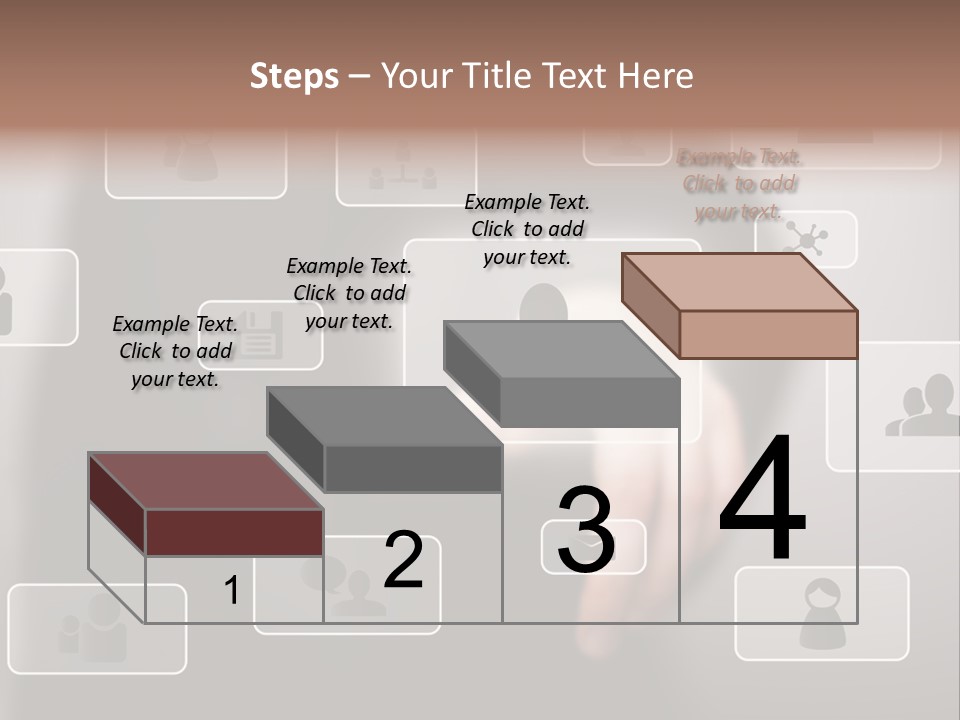 Network Icon Media PowerPoint Template