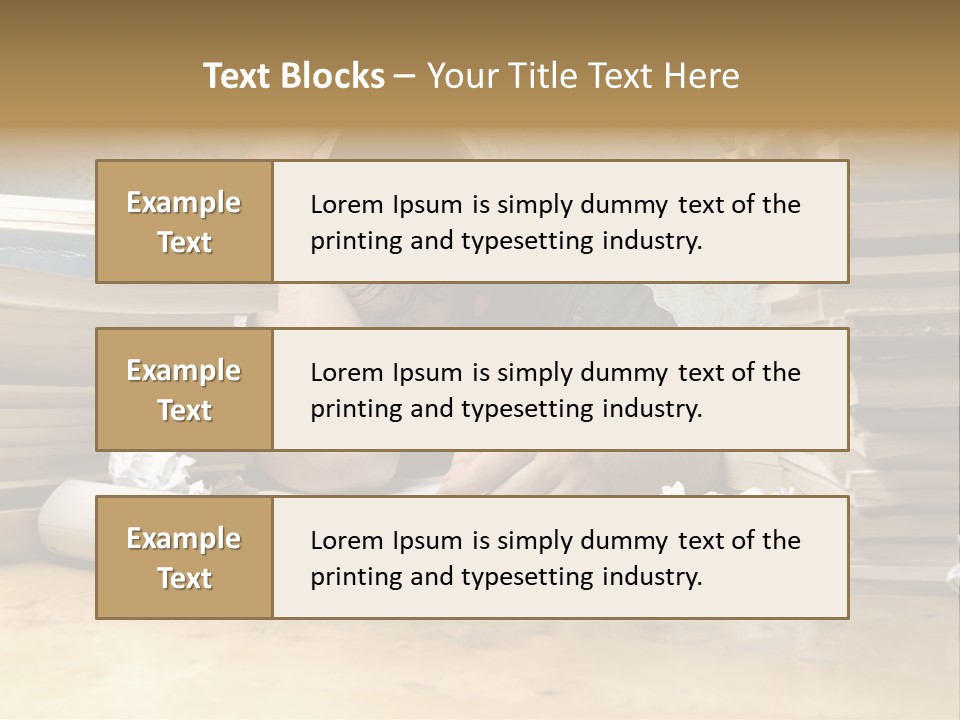 Accountant Alone Books PowerPoint Template